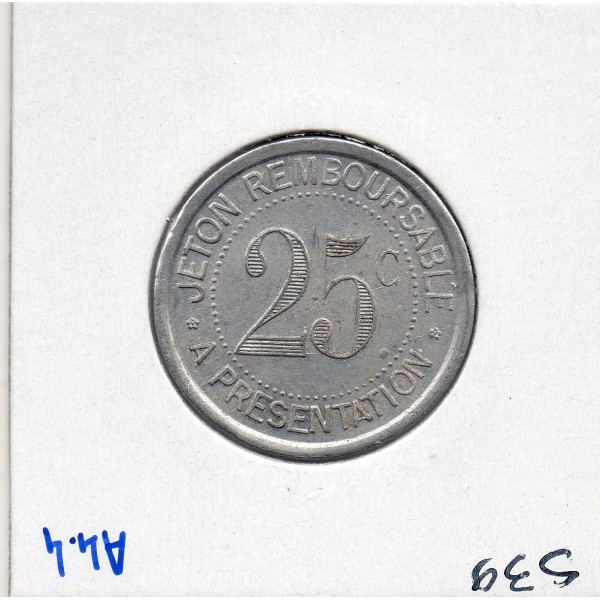 Herault 25 centimes Syndicat d'alimentation de gros, 1921 Sup