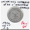 Sannois 25 centimes Union du commerce et de l'industrie, 1920 Sup