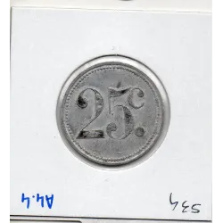 Sannois 25 centimes Union du commerce et de l'industrie, 1920 Sup