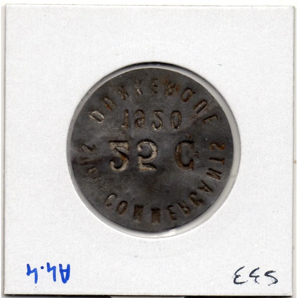 Dunkerque 25 centimes St des Commerçants, 1920 TTB fer