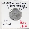 Lyon 5 centimes Laiterie Suisse J. Dufraisse, Sup