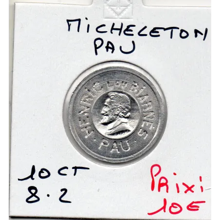 Pau 10 centimes Michelet O, Spl