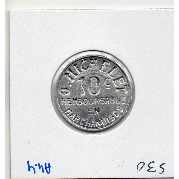 Pau 10 centimes Michelet O, Spl