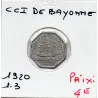 Bayonne 10 centimes 1920 Sup de la chambre de commerce