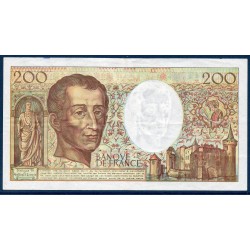 200 Francs Montesquieu TTB+ 1992 Billet de la banque de France