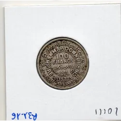 Maroc 100 francs 1372 AH -1953 TTB, Lec 288 pièce de monnaie