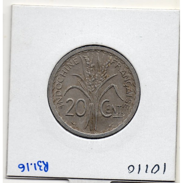 Indochine 20 cents 1945 Sup-, Lec.251