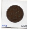 Indochine 1 cent 1887 TTB+, Lec.39 Liberté