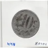 Algerie Chambre commerce Alger 10 centimes 1919 TTB+, Lec 140