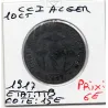 Algerie Chambre commerce Alger 10 centimes 1917 TTB, Lec 137 Zinc