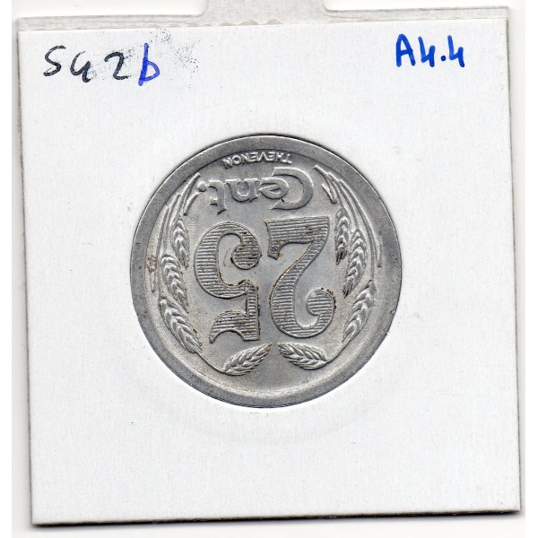 Evreux 25 centimes 1921 Sup de la chambre de commerce