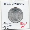 Amiens 10 centimes 1921 Spl de la chambre de commerce