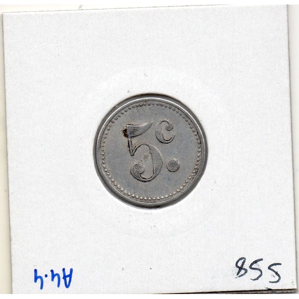 Sannois 5 centimes Union du commerce et de l'industrie, 1920 TTB