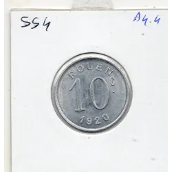 Rouen 10 centimes Ligue des commerçants rouennais, 1920 FDC