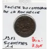 La Rochelle 5 centimes société du Commerce, 1917 TTB