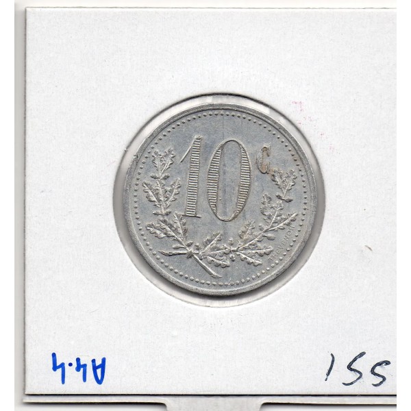 Hirson 10 centimes Union commerciale, 1921 Spl