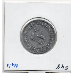 Carmaux 5 centimes Société des mines, 1916 Spl