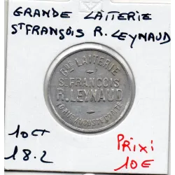 Lyon 10 centimes Grande laiterie St François R. Leynaud, Sup
