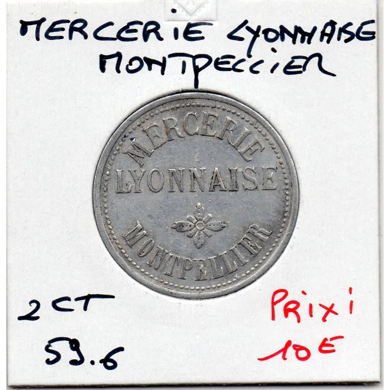 Montpellier 25 centimes Mercerie lyonnaise, Sup