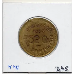 Dunkerque 25 centimes St des Commerçants, 1922 Sup laiton