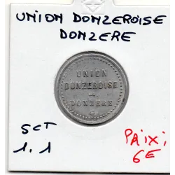 Donzere 5 centimes Union donzeroise Sup+