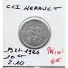 Herault 10 centimes 1921-1924 Spl de la chambre de commerce