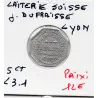 Lyon 5 centimes Laiterie Suisse J. Dufraisse, Sup