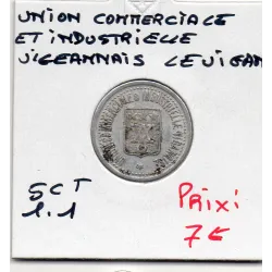 Le Vigan 5 centimes Union commerciale et industrielle, Sup