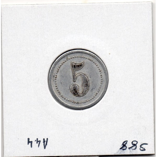 Le Vigan 5 centimes Union commerciale et industrielle, Sup