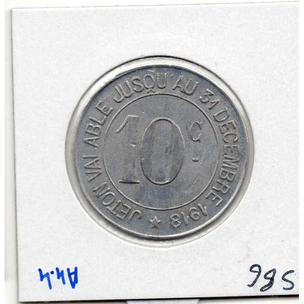 Carmaux 10 centimes Société des mines, 1916 Spl