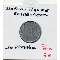 Allemagne Jeton a consommer Werth-Marke 10 pfennig