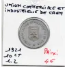 Caen 10 centimes union commerciale et industrielle, 1921 Sup