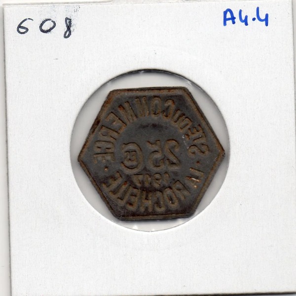 La Rochelle 25 centimes société du Commerce, 1917 TTB