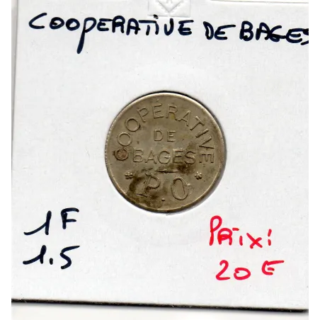 Bages 1 franc Coopérative, Sup
