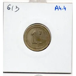 Bages 1 franc Coopérative, Sup