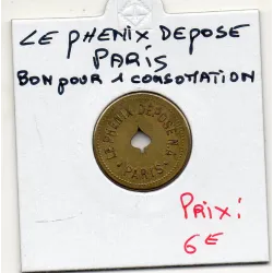Paris Bon pour une consomation le phénix déposé