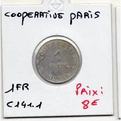 Paris 1 franc Coopérative TTB+