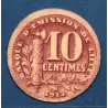 Bon Banque d'émission Lille 10 centimes, TB, 1915 Pirot 59-3059 Billet