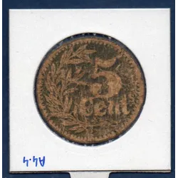 Bon Banque d'émission Lille 5 centimes, B-, 1915 Pirot 59-3058 Billet
