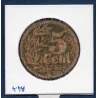 Bon Banque d'émission Lille 5 centimes, B-, 1915 Pirot 59-3058 Billet