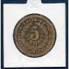 Bon Banque d'émission Lille 5 centimes, TB, 1915 Pirot 59-3058 Billet