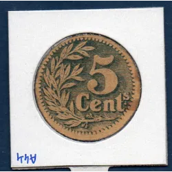 Bon Banque d'émission Lille 5 centimes, TTB, 1915 Pirot 59-3058 Billet