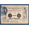 Bon ville Région Valenciennes et limitrophes 2 francs, TTB, 15.5.1916 Pirot 59-2567 Billet