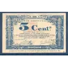 Bon communal Lille 5 centimes, TTB, 31.10.1917 Pirot 59-1630 Billet