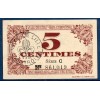 Bon communal Lille 5 centimes, TTB, 31.10.1917 Pirot 59-1630 Billet