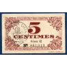 Bon communal Lille 5 centimes, TTB, 31.10.1917 Pirot 59-1630 Billet