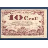Bon communal Lille 10 centimes, TTB, 31.10.1917 Pirot 59-1632 Billet