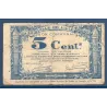 Bon communal Lille 5 centimes, B, 31.10.1917 Pirot 59-1630 Billet