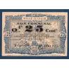 Bon communal Lille 25 centimes, TTB, 13.7.1917 Pirot 59-1621 Billet