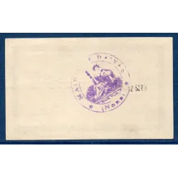 Bon ville Baives 1 franc, TTB, 31.8.1915 Pirot 59-274 Billet